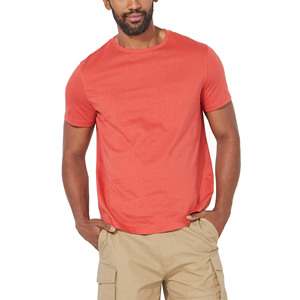 Camisetas personalizadas al por mayor para hombre, tallas grandes, estilo urbano, holgadas, con hombros caídos, de tela gruesa, azules, lisas, para hombre - Product Image 2
