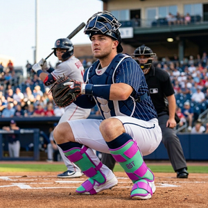 Protections de tibia professionnelles pour le baseball, pour jeunes et adultes, légères, respirantes, rembourrées, pour les sports et l'entraînement en plein air - Product Image 3