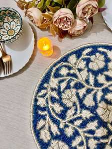 Posavasos Bordados con Cuentas a Bajo Precio, Manteles Individuales Decorativos Hechos a Mano para Té, Café, Bebidas y Decoración Elegante del Hogar - Product Image 2