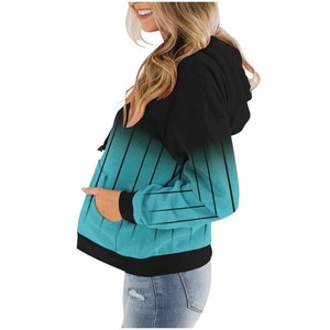 Sweat-shirt à capuche en coton avec poche avant, coupe classique, vêtement décontracté unisexe, tricoté, séchage rapide, 370g, style automne - Product Image 6
