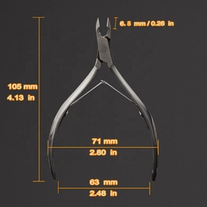 Cuticle Nail Nipper Trimmer Stainless Steel Cuticle Beauty Nippers Cutter <b>Remover</b> <b>Tools</b> Nail Toenail Beauty Nippers - Product Image 3