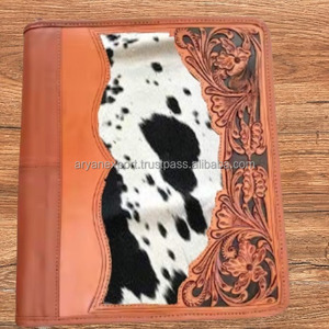 Gran oferta, piel de vaca, cuero mecanizado a mano, cierre de cremallera, diarios bohemios tradicionales, cierre de cuero Vintage, diario de viaje - Product Image 2