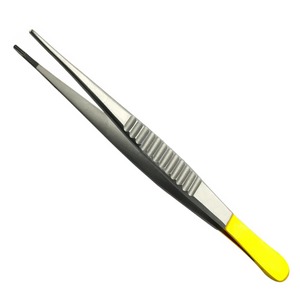 Pinzas Debakey de Acero Inoxidable, Instrumento Quirúrgico Manual Atraumático para el Manejo de Tejidos Vasculares y Delicados - Product Image 1