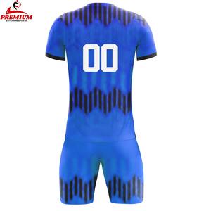 Uniforme de Fútbol Personalizado de Verano, Transpirable, de Alta Calidad, 100% Poliéster, Protección UV, Secado Rápido - Product Image 2
