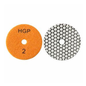 Disco de Pulido en Seco HGP, el Más Vendido # 0 # Amoladora Angular Micro Fina de 5.4 Pulgadas y 3.5mm Compatible con Granito, Mármol y Piedra - Product Image 1