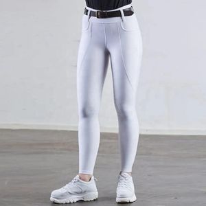 Pantalon d'équitation extensible 4 directions de haute qualité, leggings, collants, vêtements d'équitation en tissu technique au toucher doux - Product Image 6