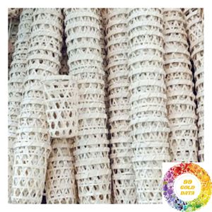 Panier porte-gobelets en bambou fait main avec tressage ajouré pour gobelets à emporter (café, thé, jus) – Vente en gros et en vrac - Product Image 1