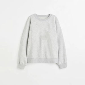 Sweat-shirts à col rond avec logo personnalisé, haute qualité, prix de gros, 100% coton, sweat-shirt oversize pour femmes - Product Image 2