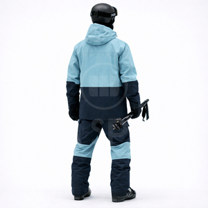 Combinaison de ski personnalisée pour homme et femme, imperméable, coupe-vent, combinaison de snowboard, isolée thermiquement, combinaison d'hiver, fabricant de vêtements de ski OEM ODM - Product Image 2