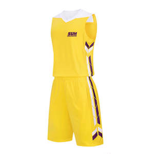 Diseña Tu Propio Logotipo, Uniforme de Baloncesto Transpirable 100% Poliéster, Bajo MOQ, Servicio OEM, Precio al por Mayor, Gran Venta, Uso en Exteriores - Product Image 1