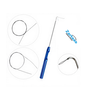 Crochet de suture en acier inoxydable de haute qualité pour la rotule, la coiffe des rotateurs et l'arthroscopie de l'épaule, 20 cm, instruments orthopédiques - Product Image 6