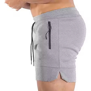 Plus sized most popular Summer Wear New Fashion Breathable Mesh <b>Shorts</b> for <b>Men</b> drawstring Waistband Solid Casual wear <b>men</b> <b>shorts</b> - Product Image 3