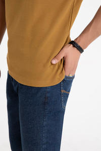 T-shirt décontracté à manches courtes style streetwear américain, impression de logo personnalisée, design vierge, grandes tailles - Product Image 2