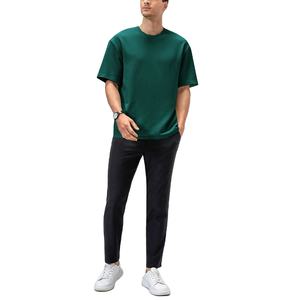 Nouveau haute qualité 100% coton goutte épaule T-shirts surdimensionné acide lavage personnalisé pierre lavé t-shirts pour hommes de BD - Product Image 3