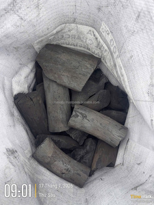 Charbon de bois de Khaya en morceaux pour barbecue commercial, haute chaleur, haute valeur calorifique, cendres blanches - Product Image 4