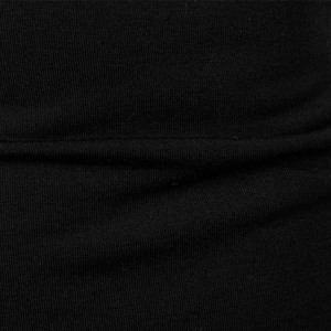 Polo de manga corta para hombre con bloques de color, cuello en contraste, botones, camiseta informal de dos tonos, blanco y negro, polos para hombre - Product Image 5