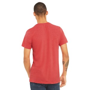 T-shirt pour homme 100% coton, décontracté, uni, classique, à col rond, à ourlet droit, respirant, séchage rapide - Product Image 2