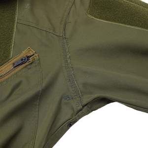 Green Flight Suit Workwear Pilot Coverall Full Zipper Utility Jumpsuit <b>Men's</b> Tactical <b>Overalls</b> - Product Image 6