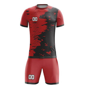 Vente flash - Tenues de sport pour hommes 100% polyester, personnalisables avec votre numéro et votre nom, ensemble sportif OEM - Product Image 5
