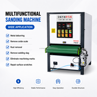 Machine de polissage automatique à bande abrasive en acier inoxydable pour le finissage et l'ébavurage des pièces métalliques de 600 mm et 800 mm