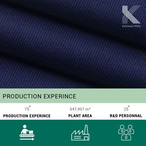 Tela de Algodón Pesado Bi-Stretch 325GSM 4/2 Twill, Textil de Alto Rendimiento, Directo de Fábrica, OEM ODM, Proveedor Mayorista - Product Image 5