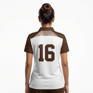 Maillot de cricket pour femmes avec logo personnalisé, maillot d'entraînement de cricket pour femmes, maillot de cricket léger à manches courtes pour femmes - Product Image 2