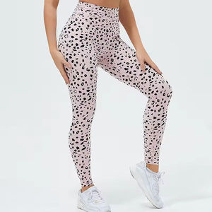 Leggings Deportivos para Mujer, Cintura Alta, Sencillos, Transpirables, Ecológicos, con Estampado a Cuadros, para Fitness, Talla Adulto, Más Vendidos - Product Image 4