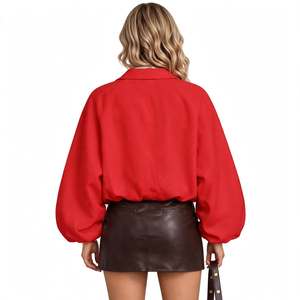 Chaqueta Deportiva Ligera para Mujer, Manga Larga, Bolsillos Delanteros, Impermeable, para Primavera, Caza, Fiestas, Invierno, Color Liso - Product Image 6