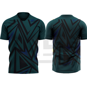 Camiseta de Fútbol Estampada Premium, Transpirable, Absorbe la Humedad, Nombre del Equipo Personalizado en la Parte Delantera, Entrenamiento, Partidos, Rendimiento Deportivo - Product Image 3