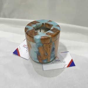 Quemador de Incienso Bakhoor Hecho a Mano ARTWORK MAESTRO, Quemador de Incienso Med Khan, Uso Religioso, Madera Aromática de Oriente Medio, Resina Ecológica - Product Image 6