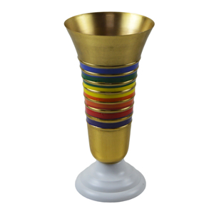 Jarrón Metálico de Diseño con Temática LGBTQ, Decoración para el Hogar, Decoración de Mesa, Diseño para Oficina y Sala de Estar, Jarrón de Metal para Flores, Colores Arcoíris - Product Image 5