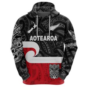 Sudadera con Capucha Personalizada con Logotipo OEM, Apliques Sublimados, Diseño Polinesio, 100% Algodón, Ropa Urbana para Hombre, Patrón Maorí Hawaiano - Product Image 2