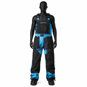 Premium <b>Waterproof</b> Insulated Men Women Ski Bib Pants Windproof Winter Snowboard <b>Overalls</b> Breathable Outdoor Snow Gear Cargo Ski - Product Image 1
