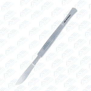 Cuchillo de operación y disección con mango de acero inoxidable, cuchillo de operación con mango de metal, cuchillos de disección, instrumento médico - Product Image 6