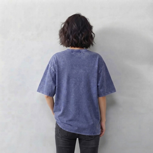 เสื้อยืดคอกลมผ้าฝ้าย 100% สกรีนโลโก้แบบแอพพลิเคชั่น  รักษ์โลก ใส่สบายในฤดูร้อน ทรงปกติสำหรับผู้หญิง - Product Image 5