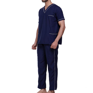 Men <b>Scrub</b> <b>Set</b> men Cotton polyester hospital uniform Stethoscope ready <b>scrub</b> pants Men hospital uniform <b>set</b> - Product Image 4