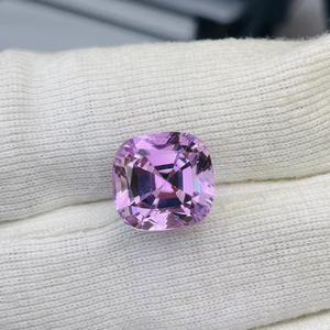 Piedra preciosa de kunzita natural con corte cojín de 11.66 ct, calidad AAA, brillo AAA, color agradable, perfecta para pulir, disponible a precio económico. - Product Image 1