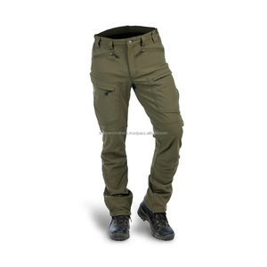 Marque personnalisée Pantalon cargo d'extérieur pour hommes Softshell Tactique Imperméable Travail Randonnée Pantalon Multi Poche - Product Image 3