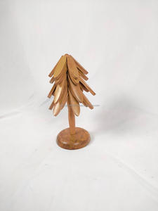 CRAFTING CRAFTS - Salvamanteles de Madera Ecológicos y Modernos con Forma de Árbol, Posavasos para Platos Calientes, Juego de Manteles Individuales de Haya y Nogal - Product Image 3