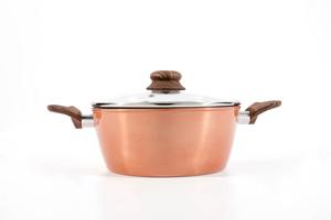 Casserole en fonte émaillée rouge style Golfe avec couvercle assorti, magnifiquement conçue par KRAFT WORLD - Product Image 5