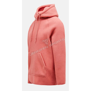 Sweat à capuche pour homme, hiver, uni, teint, 100% micro polaire, épaissi, haute qualité, style streetwear, logo personnalisé, coupe oversize - Product Image 3