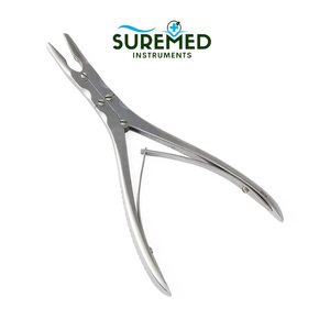 Rongeur Óseo de Doble Acción de Acero Inoxidable, Diseño Manual de Precisión para Instrumentos Quirúrgicos Ortopédicos - Product Image 1