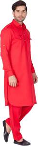 New Premium <b>Men</b> <b>Kurta</b> <b>Pajama</b> Set Custom Branding Plain Style Islamic Wear Supplier Low MOQ Bulk - Product Image 5