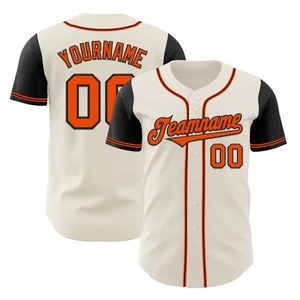 2026 Custom <b>Baseball</b>/Softball Jersey New Design Full Button Silk Screen Printed 100% Polyester Breathable V-neck Quick - Product Image 3