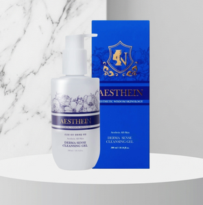 AESTHEIN 300ml AcneZero MelaZero Gel Limpiador Patentado Ligero para una Fórmula Purificadora de Poros que Mejora la Luminosidad 50 Activos - Product Image 1