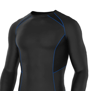 Nouvel Arrivage 2026 – Ensemble de Compression Homme Manches Longues Solides – Qualité Supérieure, Extensible, Deux Pièces – Faible MOQ - Product Image 6