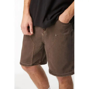 Custom Summer Streetwear Vintage Short Half Pants Loose Work Shorts Fashion <b>Men's</b> Shorts Baggy Denim <b>Jean</b> Shorts <b>Men</b> - Product Image 1