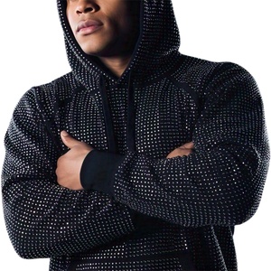 Sweat-shirt en molleton de haute qualité 100% coton, poids lourd, streetwear, personnalisé 400 500 g/m² pour logo brodé, imperméable - Product Image 1