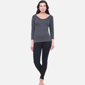 Conjunto de Ropa Interior Térmica para Mujer, Cómoda y Acogedora, Prendas de Tela Suave Premium para Mujer, Ropa Interior Duradera para Dama - Product Image 1