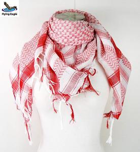 Foulard arabe Shemagh en coton camouflage avec logo personnalisé, Keffiyeh du désert respirant, coupe-vent et anti-poussière pour activités de plein air - Product Image 3